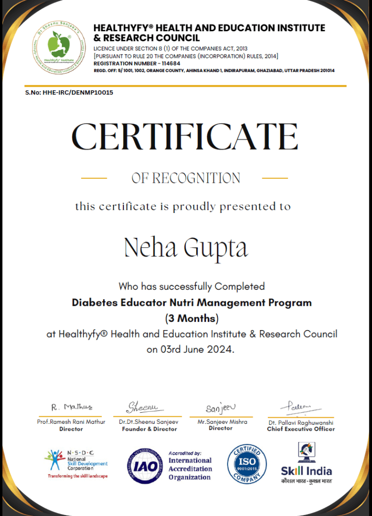 Diabetes Educator Nutri Management